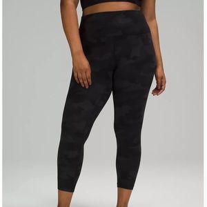 Lulu Lemon Black Camo Align Leggings